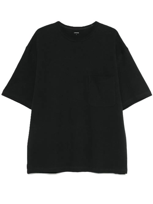 LEMAIRET-shirt in jersey Lemaire | TO1382 LJ1010BK995 JET BLACK